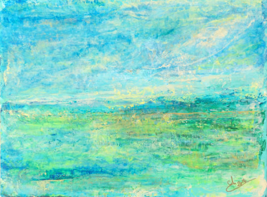 Morea <br/>Acrylique sur Toile 30 x 40