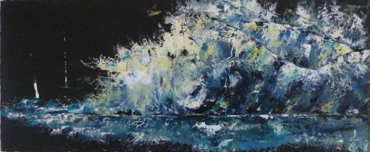 <p>La(r)mes de Fond</p><p>Huile sur toile 100 x 60</p>