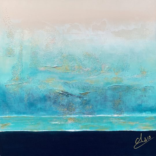 <p>Incertitude</p><p>Acrylique sur toile 80 x 80<p>