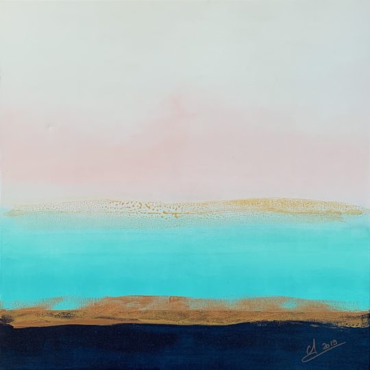 <p>Solitude</p><p>Acrylique sur toile 80 x 80<p>