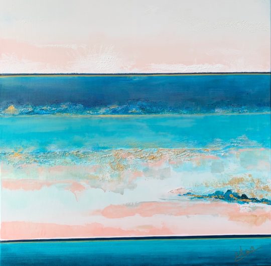 <p>Quiétude</p><p>Acrylique sur toile 80 x 80<p>